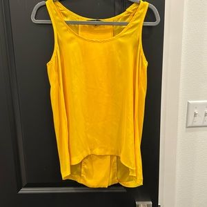 Bright gold yellow blouse